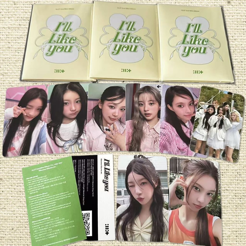 [ILLIT] Mini 2 อัลบั้ม Ill Like You Photocard Set SEALED Official Merch 特卡