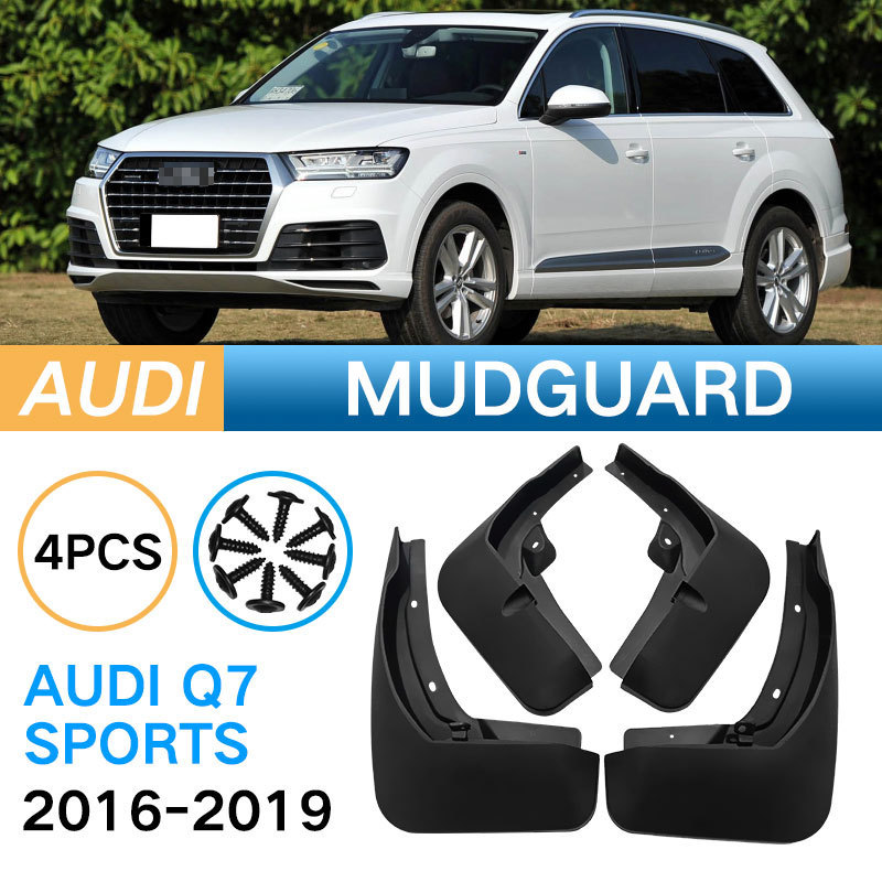 คุณภาพสูง-Audi Audi Q7 Sports Fender Piwa 2016-2019 Mud Flaps Mudguards