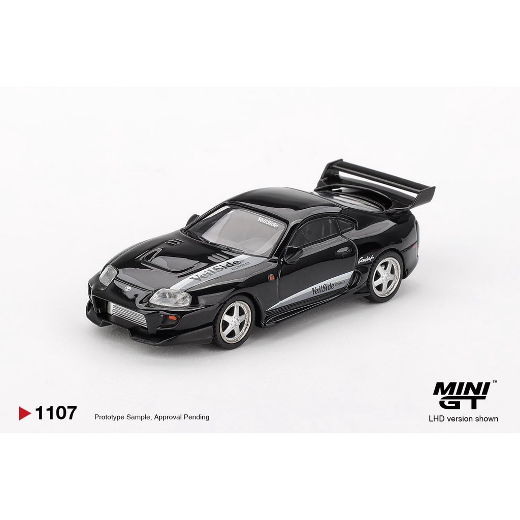 MINI GT No.1107 Toyota Supra VeilSide Combat V-II Black MGT01107