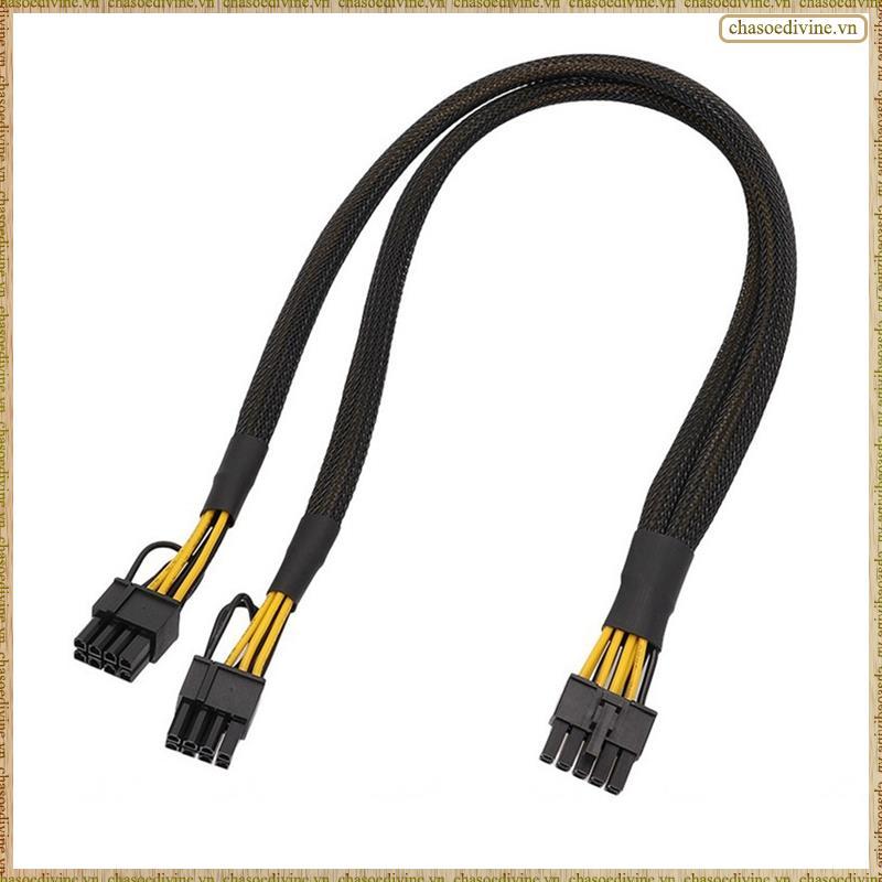 [KOG X] 10PIN Male to Dual 8 Pin(6+2) Male Graphics Card Power Supply Cable Server 10PIN to Graphics