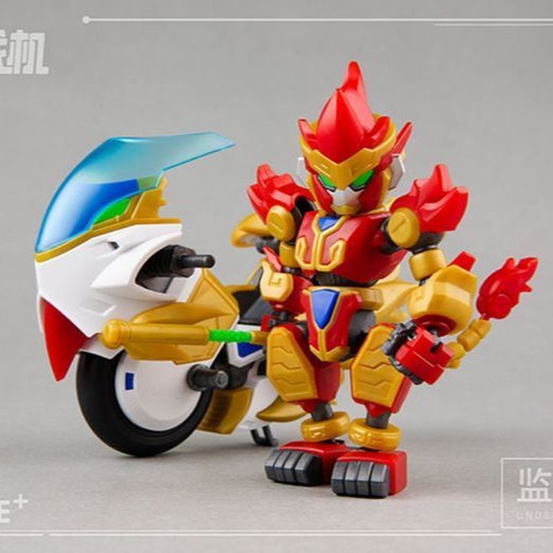 ประกอบ Journey to the West Fighter Series รุ่นที่สอง Bullet รุ่น Q Deformation Mecha Sky General Soul Ji