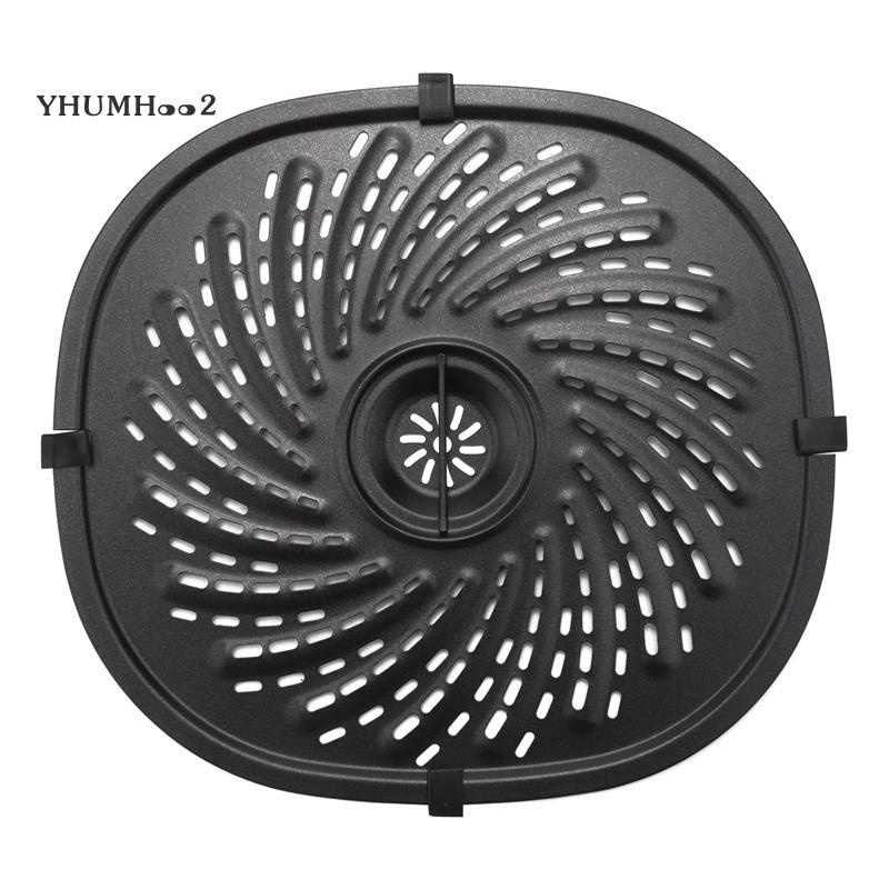 [yhumh002]กระทะย่างทดแทนหม้อทอดอากาศสําหรับ Power XL Gowise 7QT Air Fryers,Nonstick Coating Crisper 
