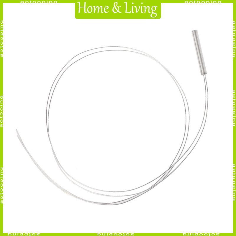 AOTOO Platinums Resister Temperature Sensorings โพรบกันน้ําหัววัดโลหะ