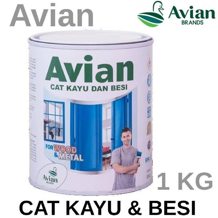 AVIAN HIGH GLOSS ENAMEL PAINT (สําหรับไม้และเหล็ก) 1 กก