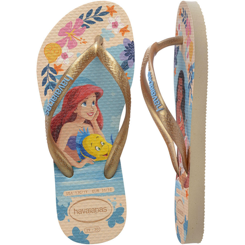 HAVAIANAS شبشب أطفال Slim Princess — بيج — صورة 5