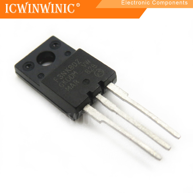 5 ชิ้น STF3NK80Z F3NK80Z TO-220F IC วงจรรวม