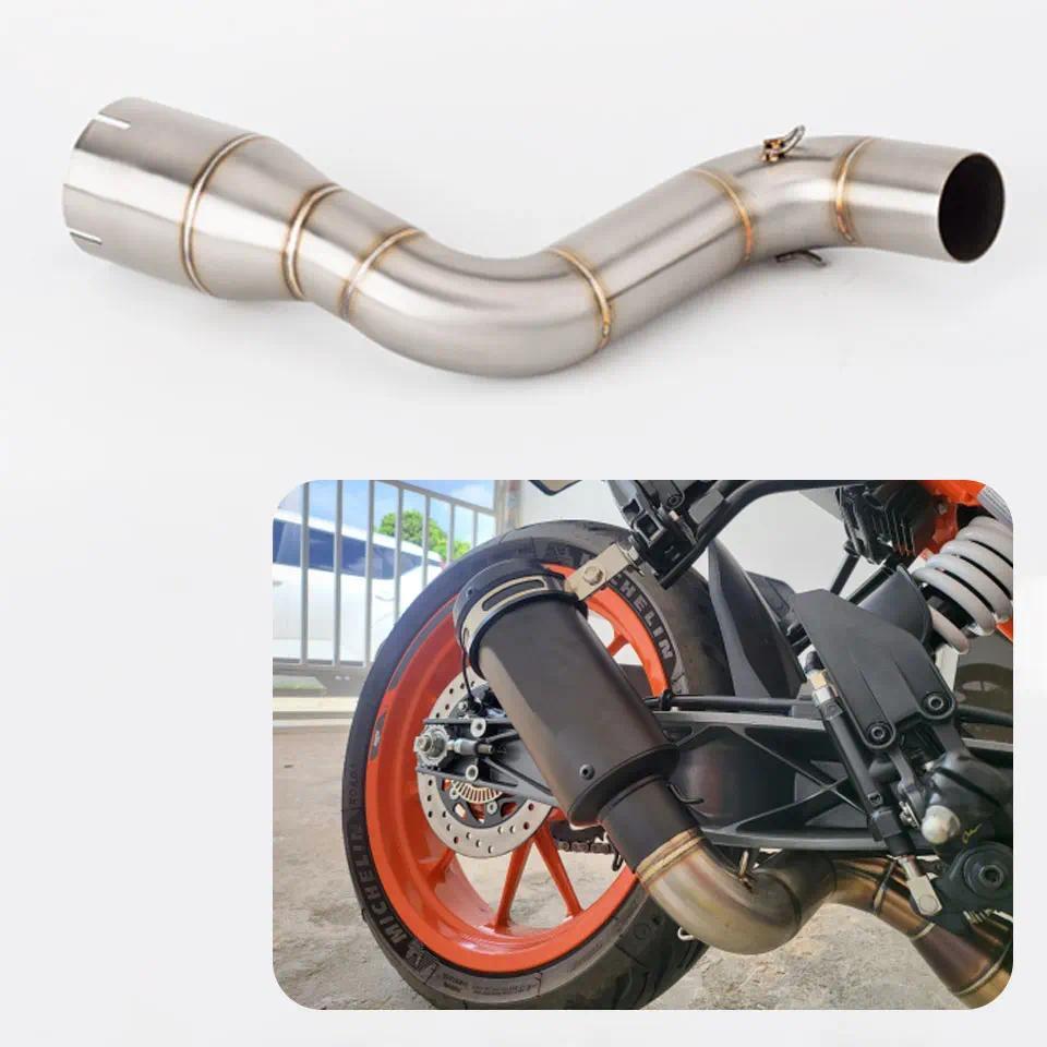 EM RC200ท่อไอเสียรถจักรยานยนต์ Duke 200 200 Duke Link PIPE Duke 200ท่อไอเสีย2021-2022