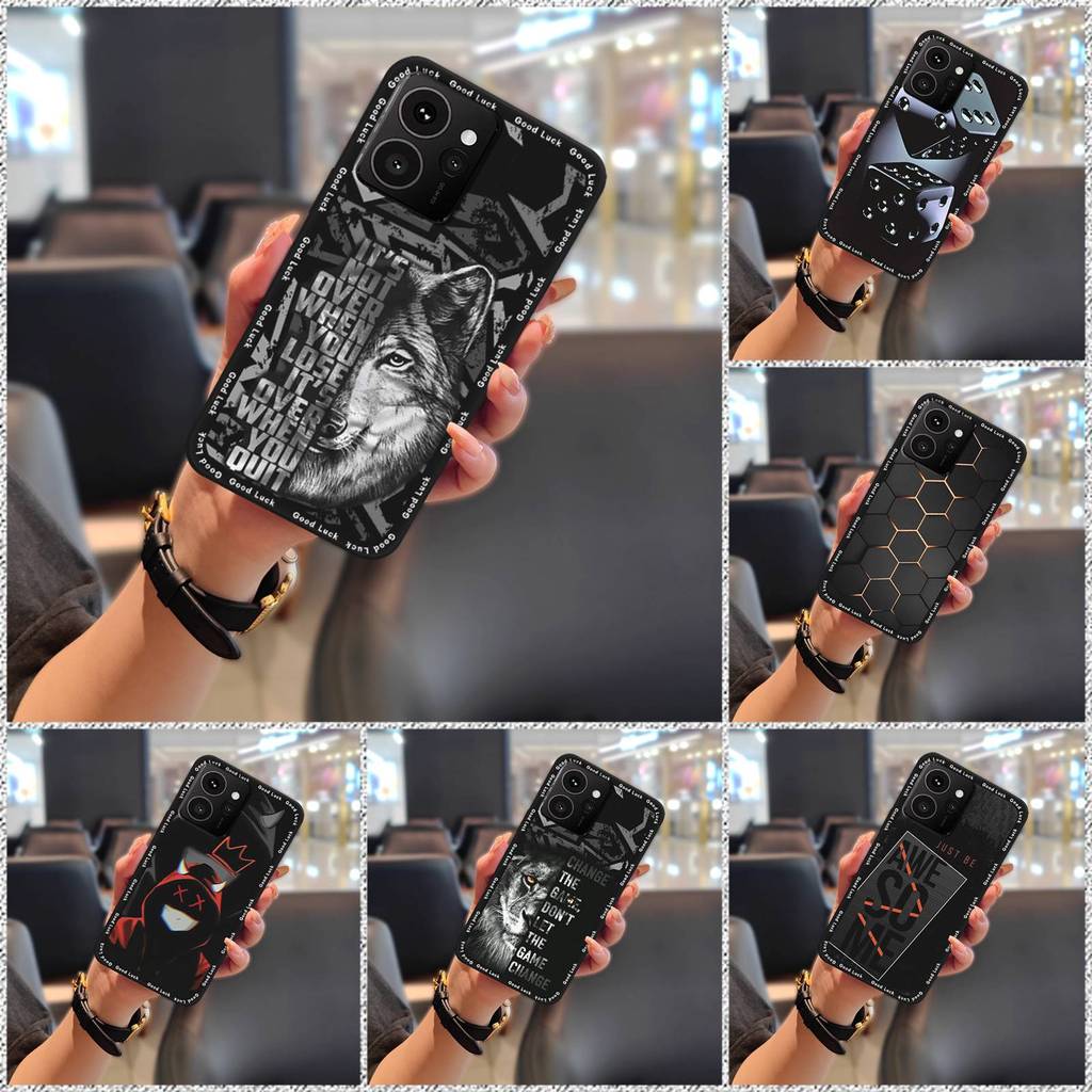 น่ารักโทรศัพท์ป้องกันเคสโทรศัพท์สําหรับ Nokia HMD Skyline ซิลิโคนเต็มห่อป้องกันฝุ่นการ์ตูน Anti-knoc