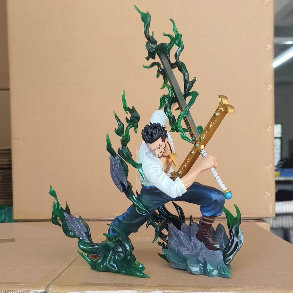 รุ่น Optimized Tianhui Hawkeye One Piece Mihawk Hawkeye การสร้างแบบจําลอง King Hawkeye One Piece Han