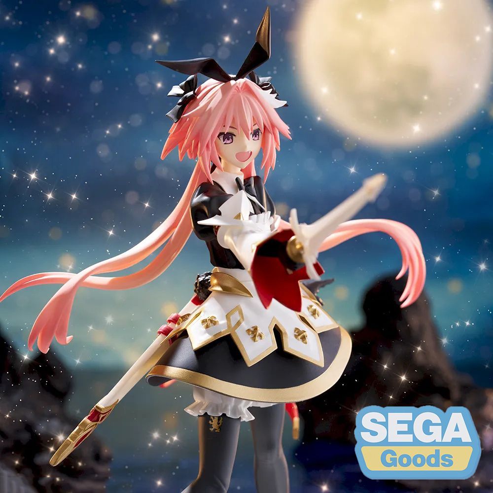 เวอร์ชั่นญี่ปุ่นพร้อมสต็อก SEGA Fate FGO Swordsman Astolfo FZ Jingpin Figure