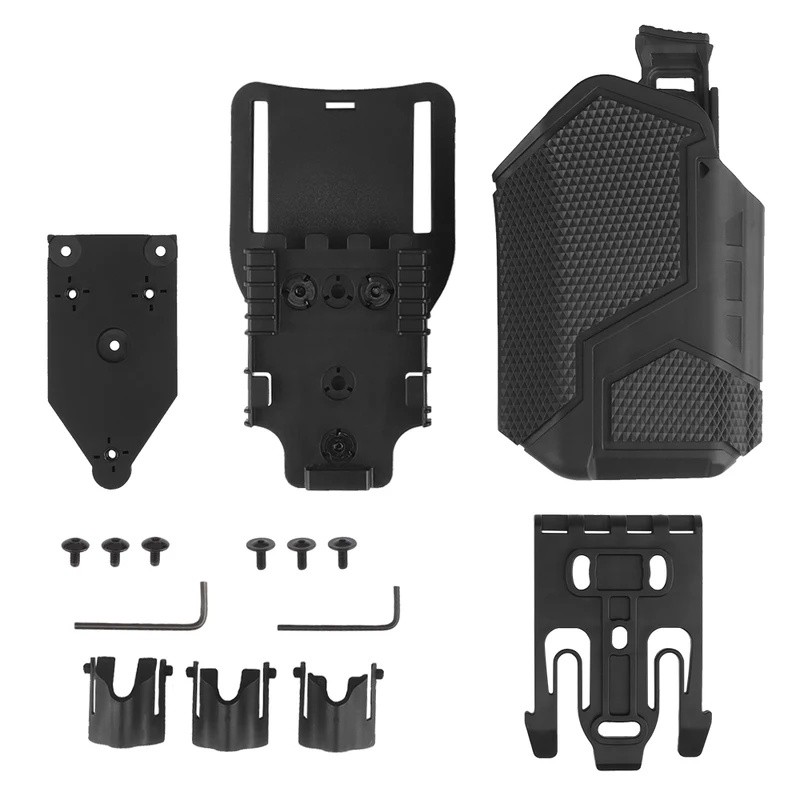 P320 X300 ไฟฉายแขวนยุทธวิธี Universal Holster พร้อมส่วนประกอบ QLS เหมาะสําหรับ 150 ขนาด