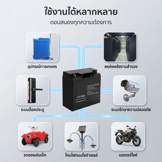 [กรุงเทพ]แบตเตอรี่ลิเธียม 12V 22AH 10AH แบตเตอรี่ สามารถชาร์จโดยใช้พลังงานแสงอาทิตย์แล แบตเตอรี่เครื่องพ่นสารเคมี