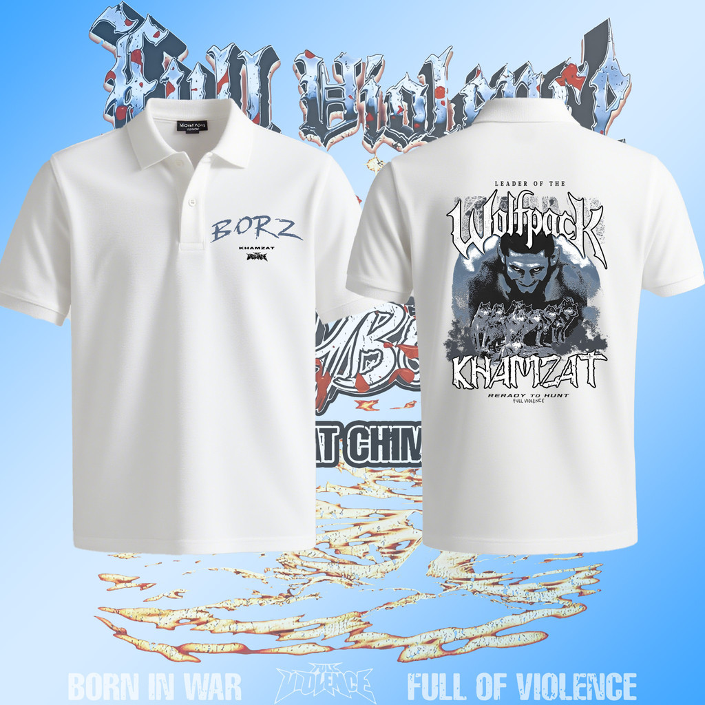 【เสื้อ polo 】Hamzat Chimayev wins UFC 319 Polo Clic T-Shirt Men&Women  ผ้าฝ้าย คอกลม นุ่ม สบาย พิมพ์