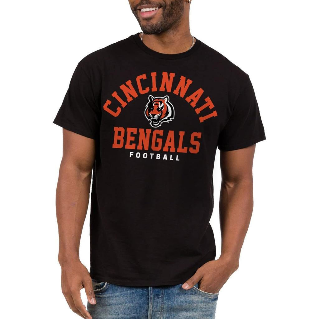 [สินค้าพร้อมส่ง] เสื้อยืดโลโก้ทีม NFL คลาสสิกสำหรับผู้ใหญ่แบบยูนิเซ็กส์