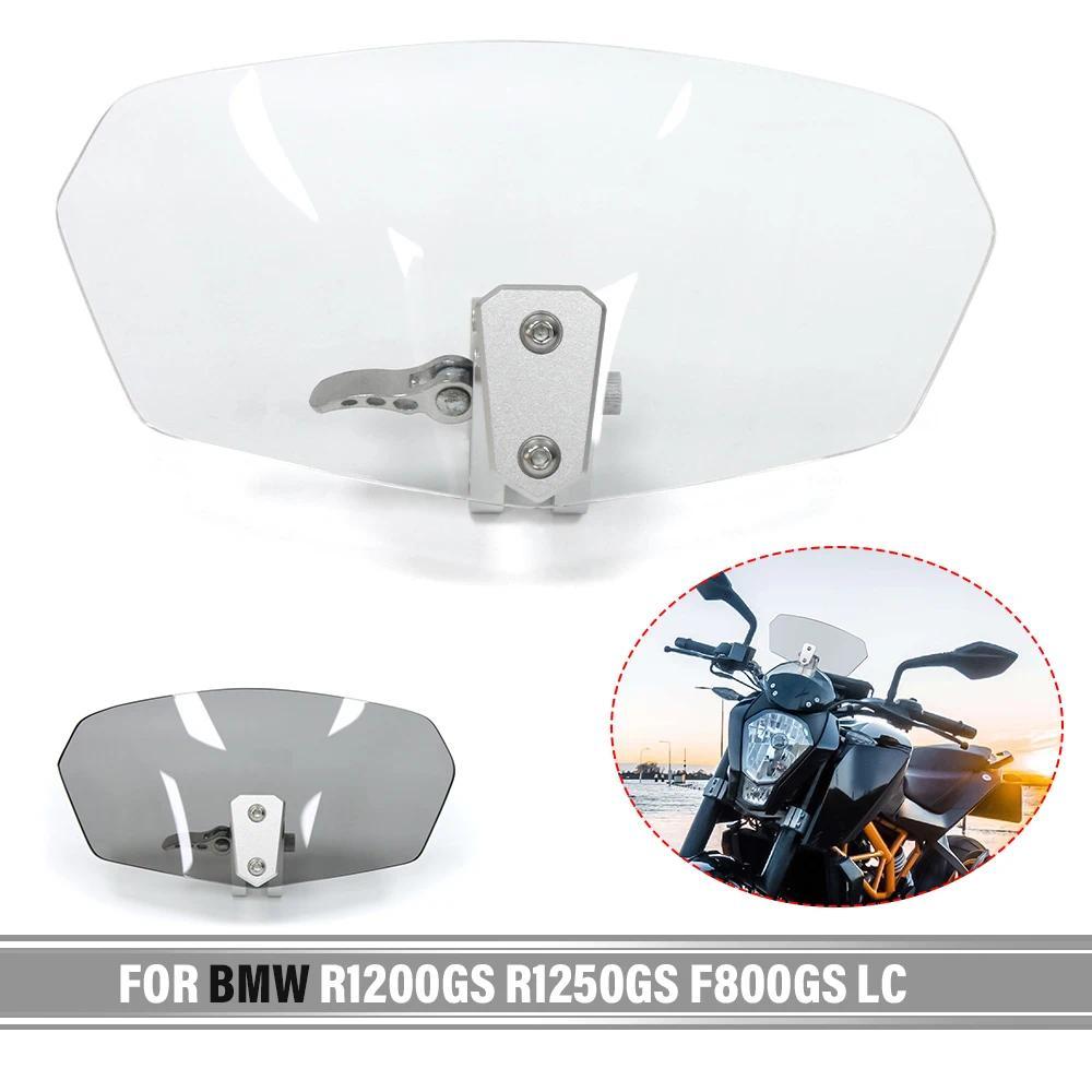 ZJ for BMW R1200GS R1250GS F800GS LC Adjustable Windscreen Windshield Motorcycle Universal Windshiel