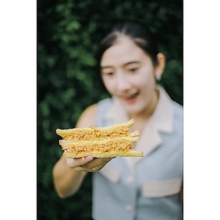 KETOแซนวิชโบราณคีโต 1 กล่องมี 2 ชิ้น อร่อยคุ้มมาก