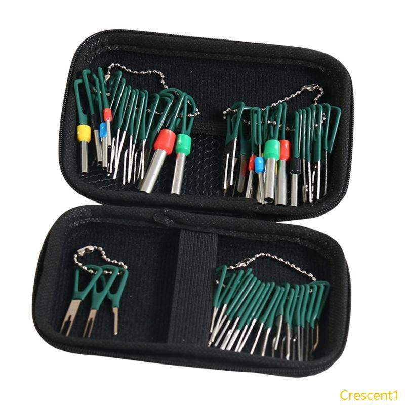 Crescent1 Complete 59 PC Auto Pin Extractor ชุด Ergonomic Handle สําหรับ Precisions สายไฟทํางานเชื่อ