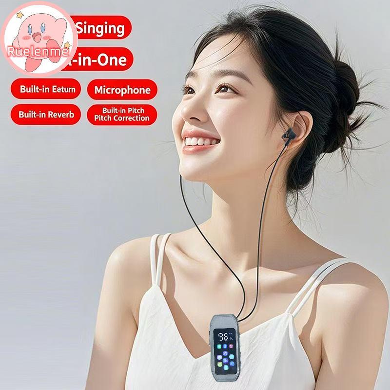Uelenme Sweatproof Clip-on 5.4 หูฟังแบบพกพาในหูฟังสําหรับยิมออกกําลังกายโยคะออกกําลังกาย TH