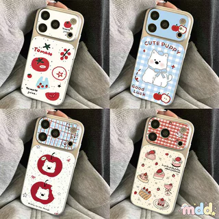 ชุบไฟฟ้ากล้องปกป้องกันล้มเคส For Honor 400 Smart 200 Pro X9D X9C X8B X7D X6C X6B X5C Plus Magic8 Lite การ์ตูนน่ารักสุนัข