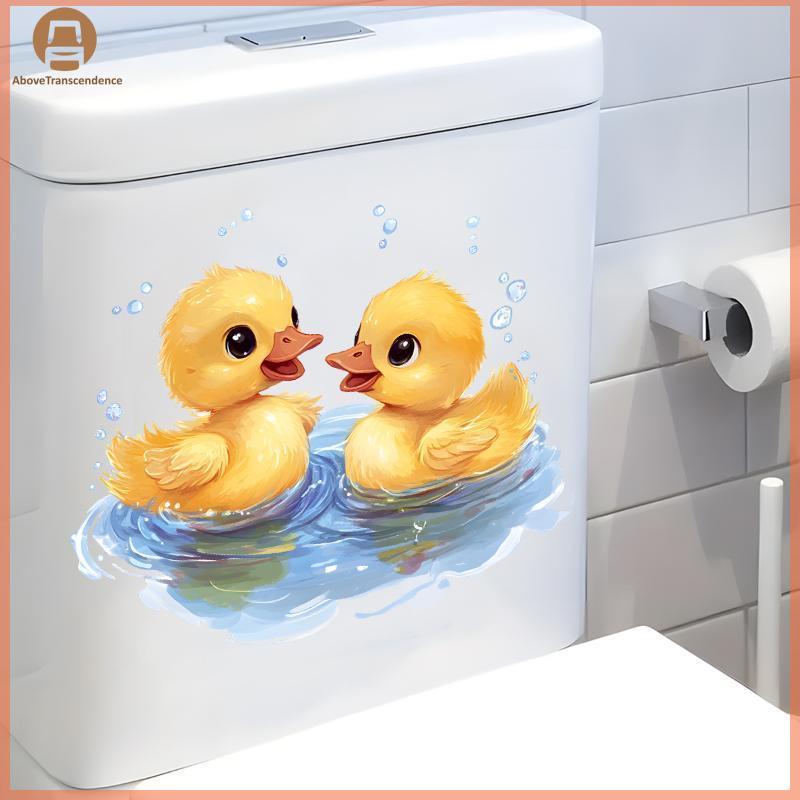 ABOVE Du เล่นน้ําห้องน้ํา Stiers กันน้ําที่ถอดออกได้ห้องน้ําห้องน้ําที่นั่ง Decals สําหรับ Home Wash