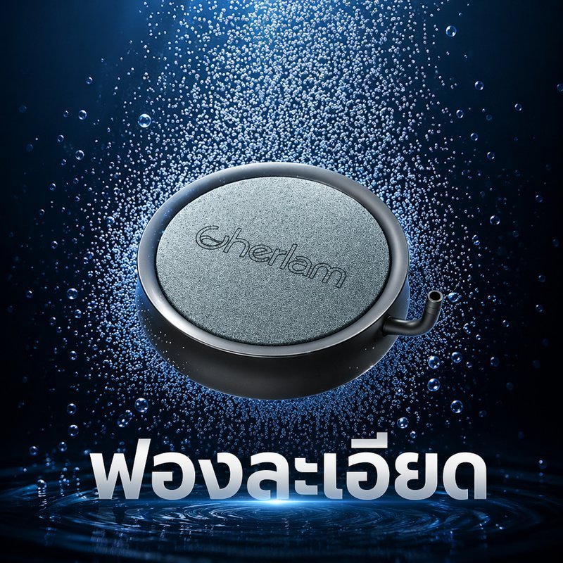 หัวทรายกระจายอากาศ ตู้ปลา ฟองละเอียด สแตนเลส 304 หัวทรายอ็อกซิเจน 4 รุ่น