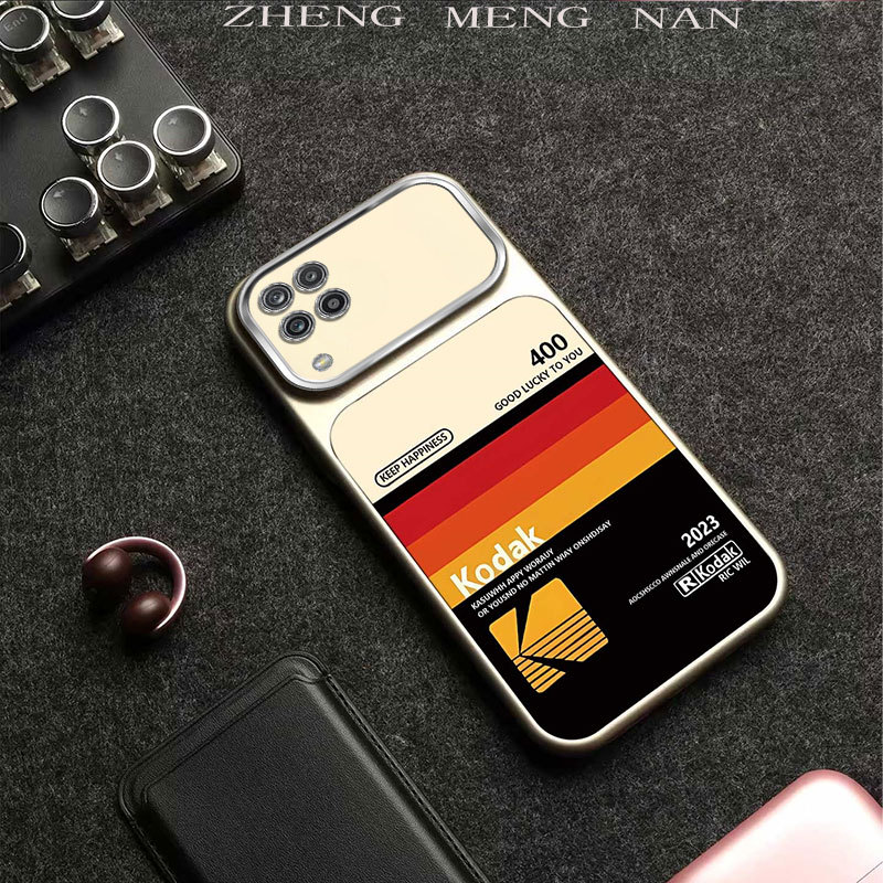 เหมาะสําหรับ Samsung A12 Samsung A22 4G Samsung A22 5G ใหม่ 3D พิมพ์ความละเอียดสูงรูปแบบเคสโทรศัพท์เงินฝ้า 0073