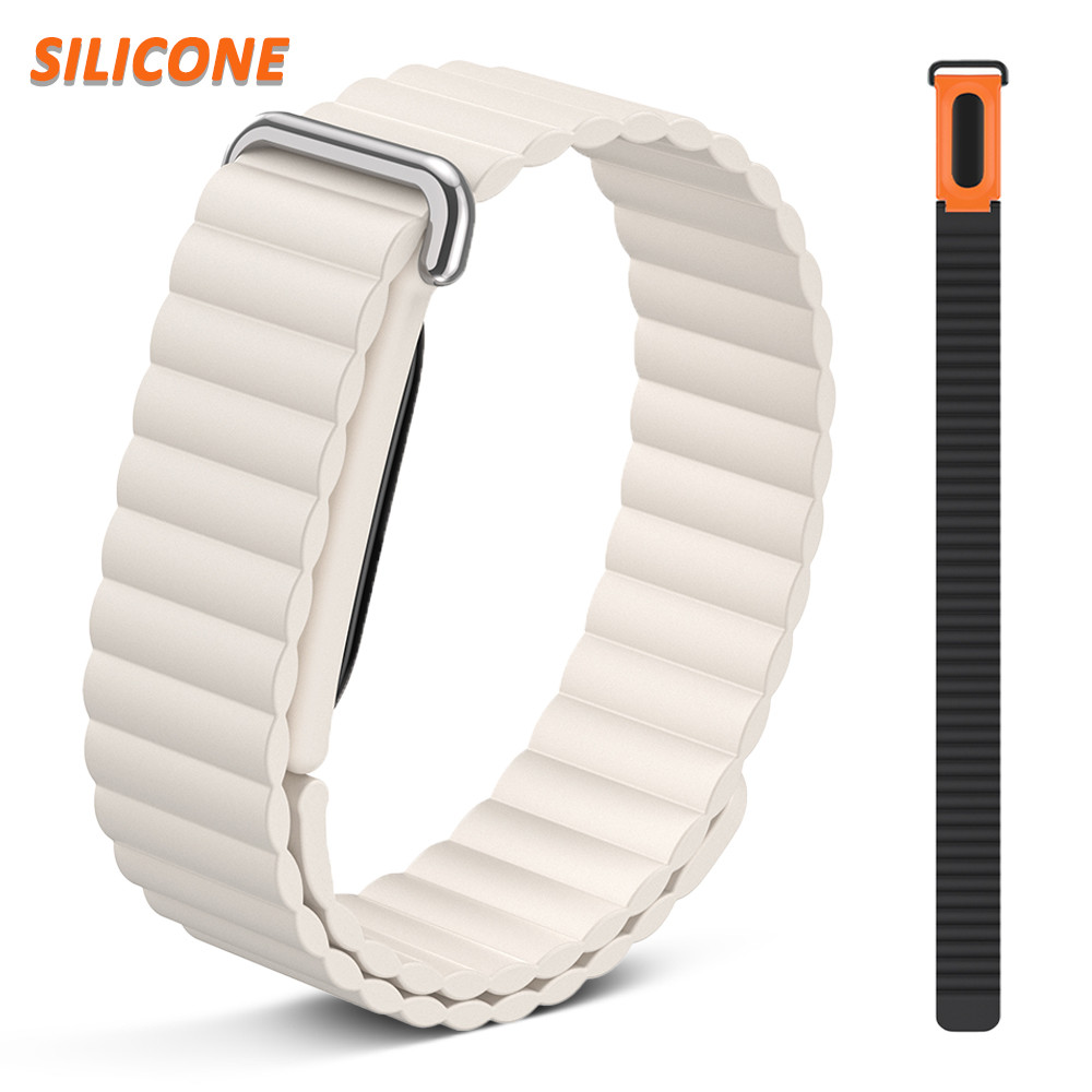 สายรัดซิลิโคนสําหรับ Google Fitbit Air สายรัดแม่เหล็กกีฬาสร้อยข้อมือ Unisex สําหรับ Google Fitbit Air Band อะไหล่