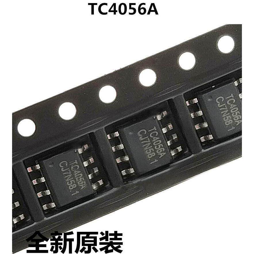 10pcs TC4056A SOP8 TP4056 4056E 4056A SOP-8 SMD 1A ชิปเครื่องชาร์จ IC ใหม่