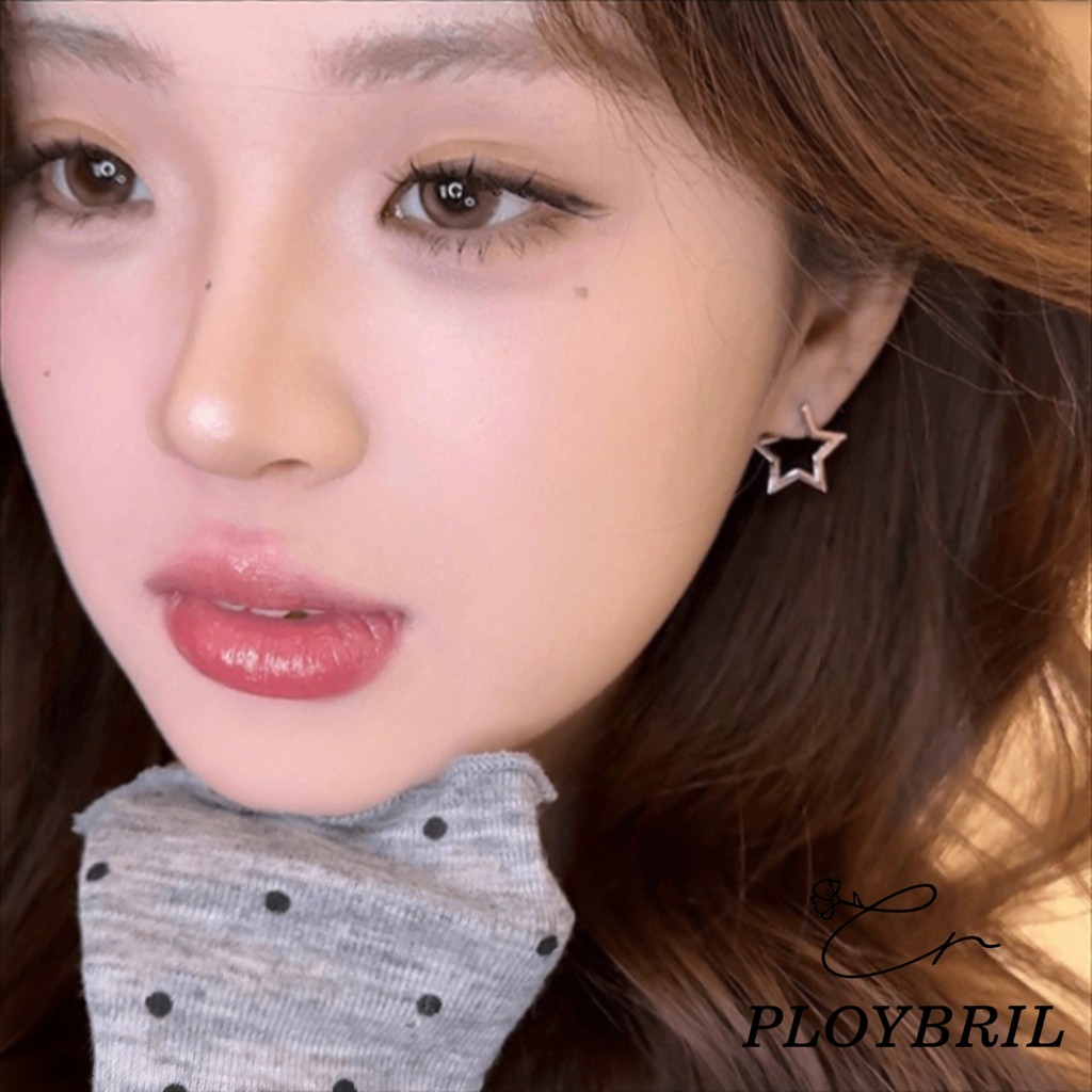 PLOYBRIL S925 เงินสเตอร์ลิงเจาะหู Star รูปที่ 5