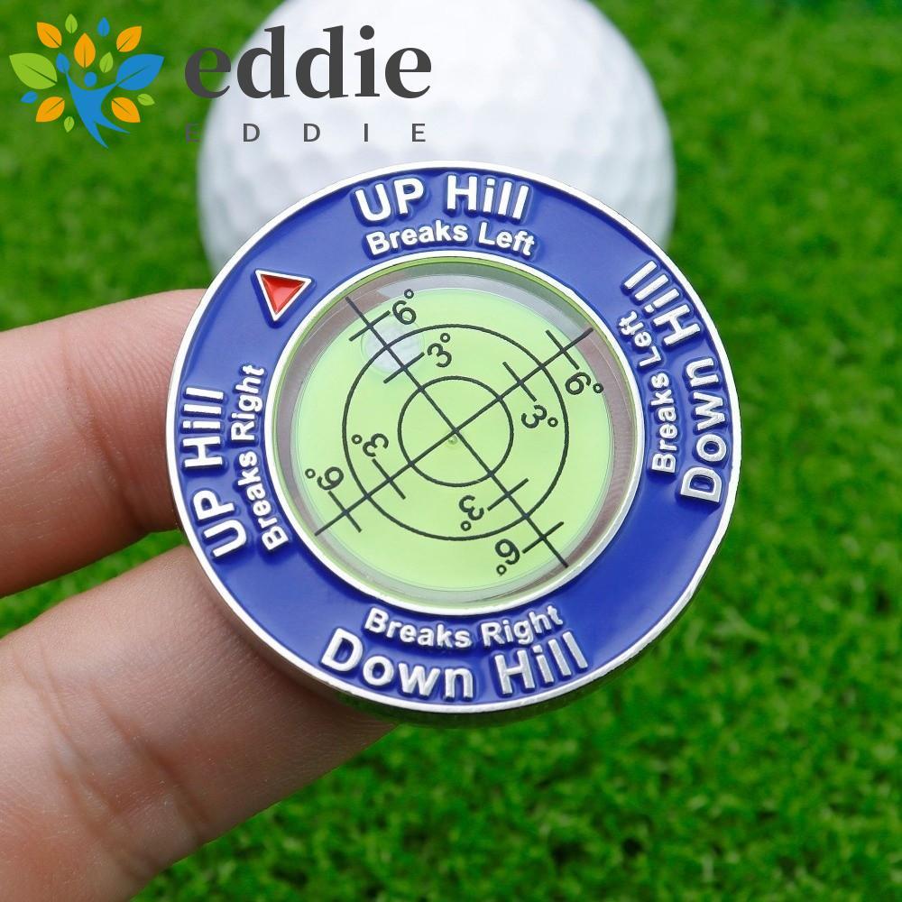 EDIE Golf Putt Ball Marker, ความแม่นยําสูง Ball Marker เครื่องมือกอล์ฟ Leveler, Golf Putting Training Tool การออกแบบอเนกประสงค์ Professional Golf Spirit ระดับสวนสถาปัตยกรรม