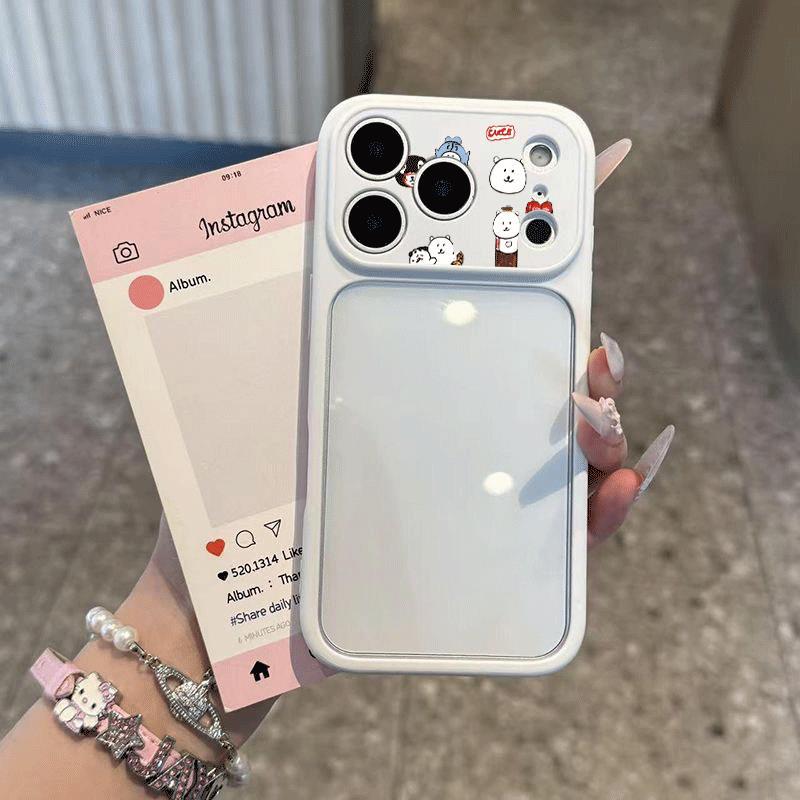 เคส 2-in-1 ตัวละครเรียบง่าย เคส 2 ชั้น หรูหรา สําหรับ iPhone 17 Pro Max