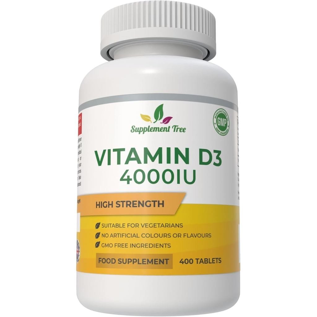 D3 4000 IU  | เม็ดเจ 400 เม็ด |  D 4000iu Cholecalciferol  | พอร์ต Immune System ฟังก์ชั่น Bs & Musc