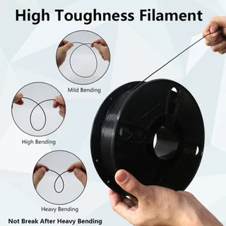 PLA 3D Filament for 3D Printer เส้นพลาสติก Hi-Speed 370mm/s 1.75mm 1kg พร้อมส่ง 3D คุณภาพสูง แข็งแรง ทนทาน
