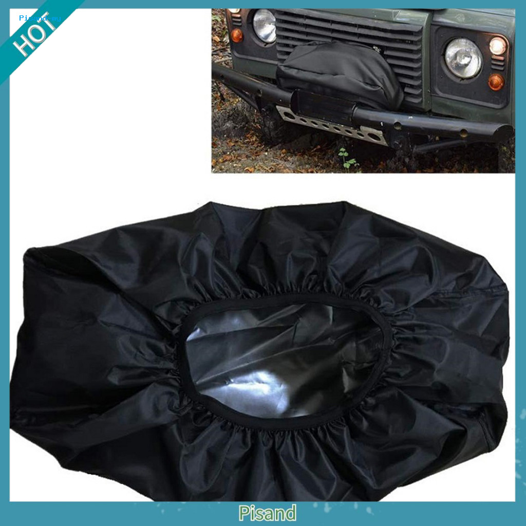 Pisand Universal Winch Cover 8500 Lbs 17500 Lbs Winch สําหรับ Badlands Heavy Duty กันน้ํา Winch สําห