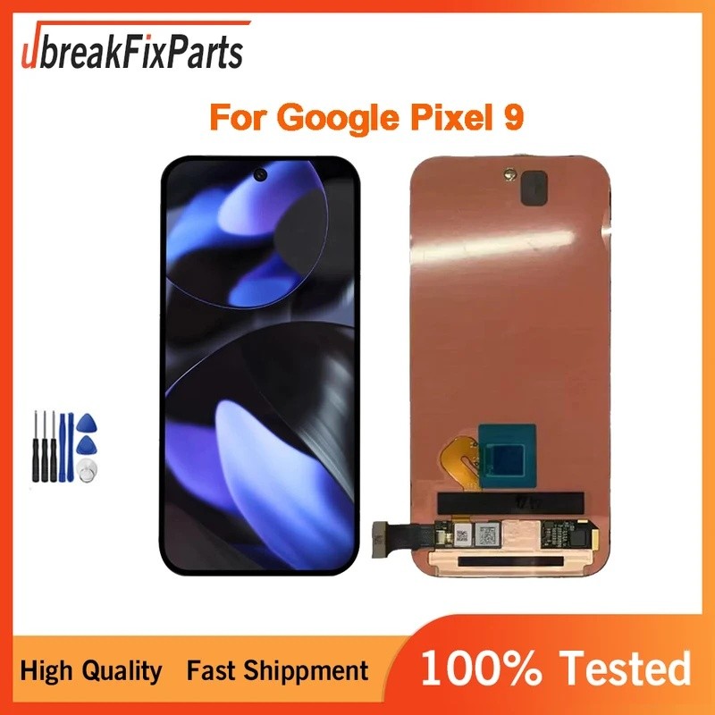 6.3 "OLED สําหรับ Google Pixel 9 จอแสดงผล LCD Touch Screen Digitizer Assembly สําหรับ Pixel9 G2YBB G