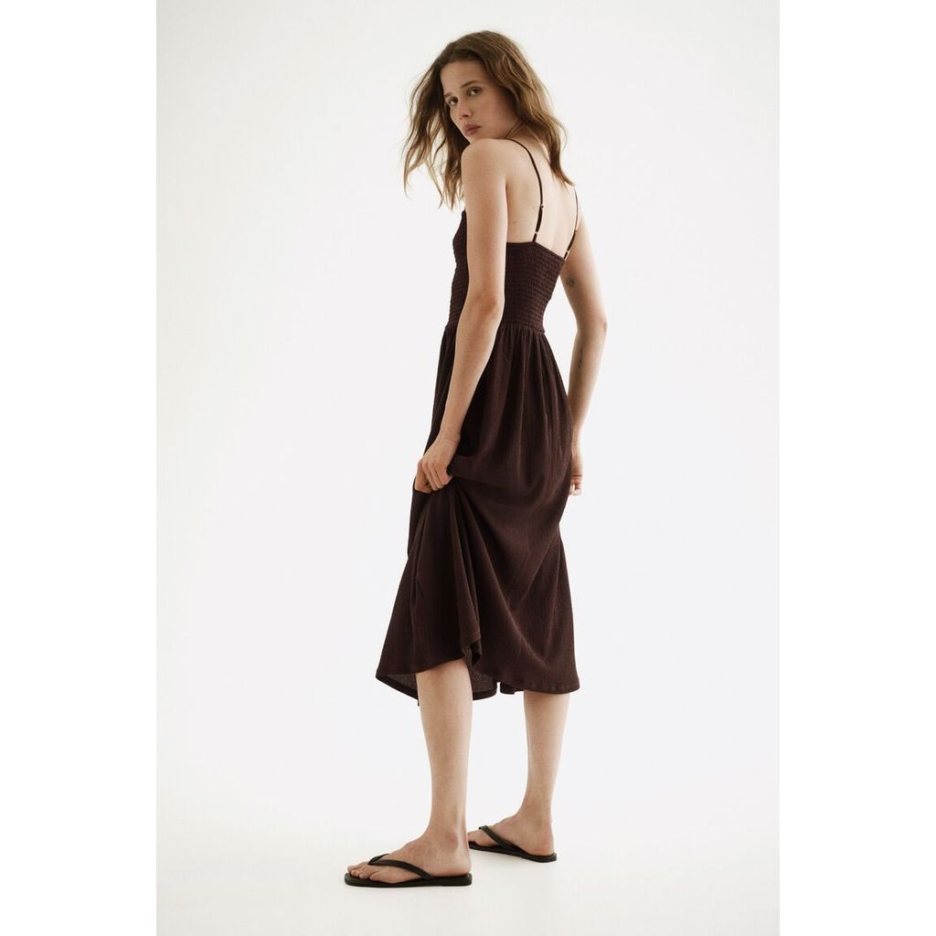 H&M(เอชแอนด์เอ็ม) ชุดเดรสสายรัดแบบมีการจับย่น ผู้หญิง 1283256_5
