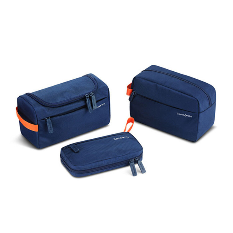 Samsonite Samsonite Travel Storage กระเป๋าแป้งสามในหนึ่งเดียวกระเป๋าเก็บของกระเป๋าดิจิตอลเดินทางใส่อ