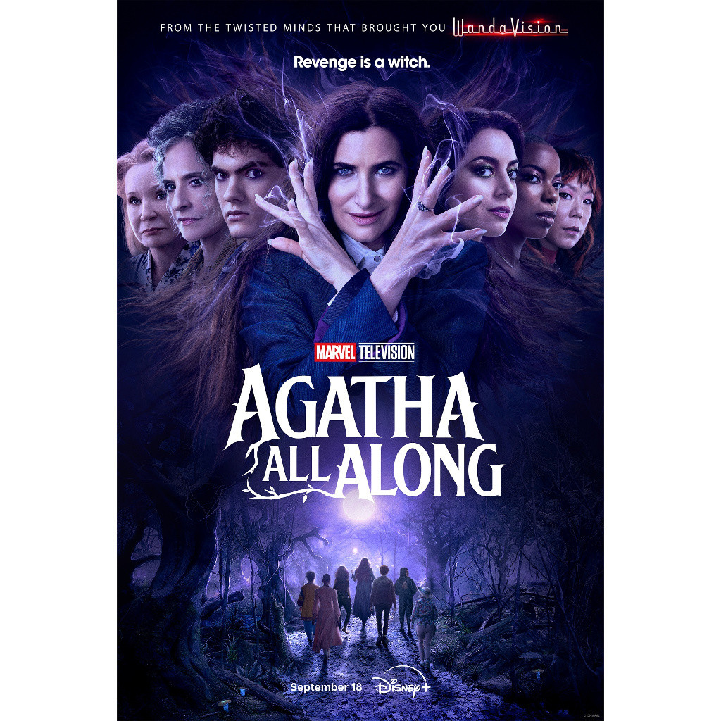 [En]ภาพยนตร์ HD บลูเรย์ 4K UHD 1080P 2 แผ่น Agatha All Along
