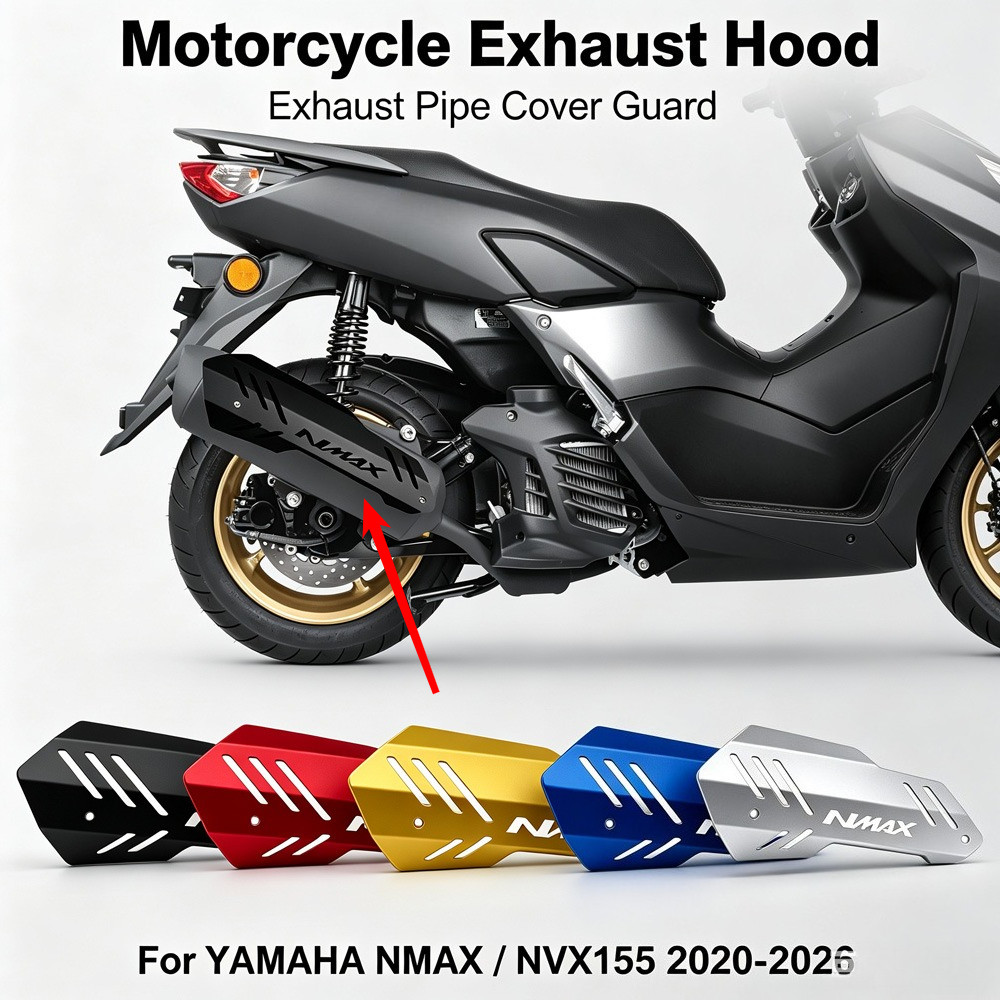 NMAX/NVX155 CNC รถจักรยานยนต์ท่อไอเสียท่อไอเสียท่อสําหรับ YAMAHA NMAX155 NVX155 NMAX NVX 155 2020-20