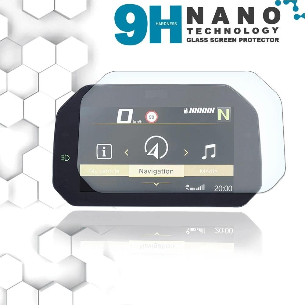 สําหรับ BMW M1000RR M 1000 RR 2021 + การเชื่อมต่อ Nano 9H Tachimetro Pellicola Protepttiva จอแสดงผล