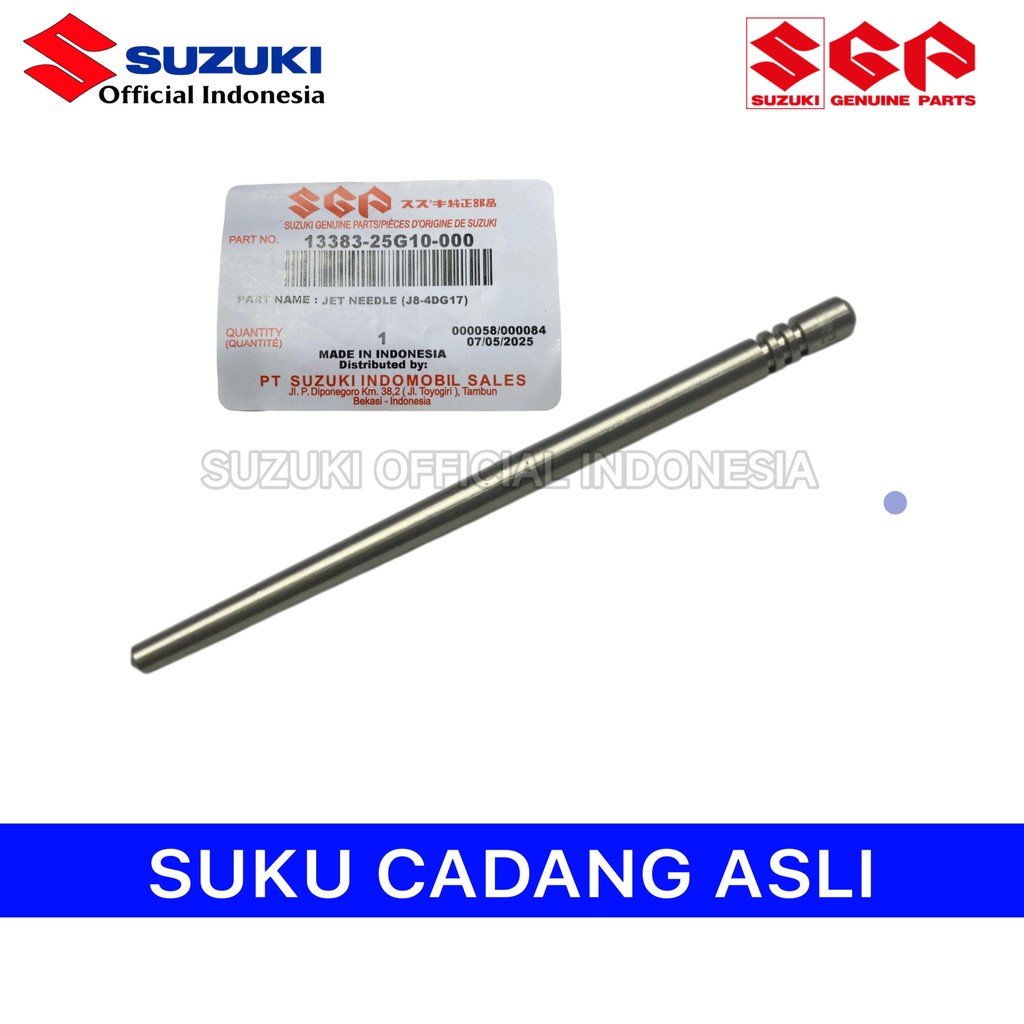 SGP Jet Needle Skep คาร์บูเรเตอร์ Satria FU 150 Original Suzuki อะไหล่แท้ 13383-25G10-000