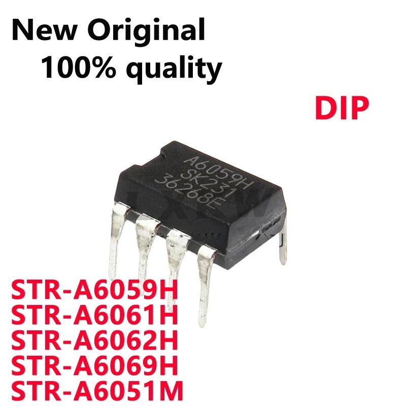 5PCS STR-A6059H A6059H A6061H A6062H A6069H STR- A6051M DIP Power manage ขายส่งชิป ic