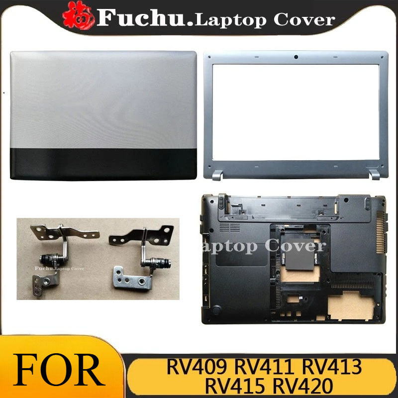 สําหรับ RV409 RV411 RV413 RV415 RV420 แล็ปท็อปปกหลัง LCD/กรอบ/ด้านล่างกรณี Hint/ฝาครอบด้านบน