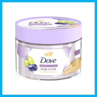 Dove Lime Berry Body Scrub 280g โดฟ สครับขัดผิวกาย เผยผิวโกลว์เปล่งประกาย กลาสสกิน.