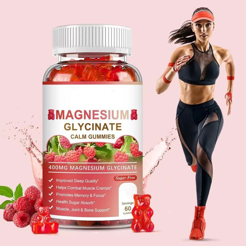 แมกนีเซียมกlycinate gummies gummies Acalmoustic glycinate gummies