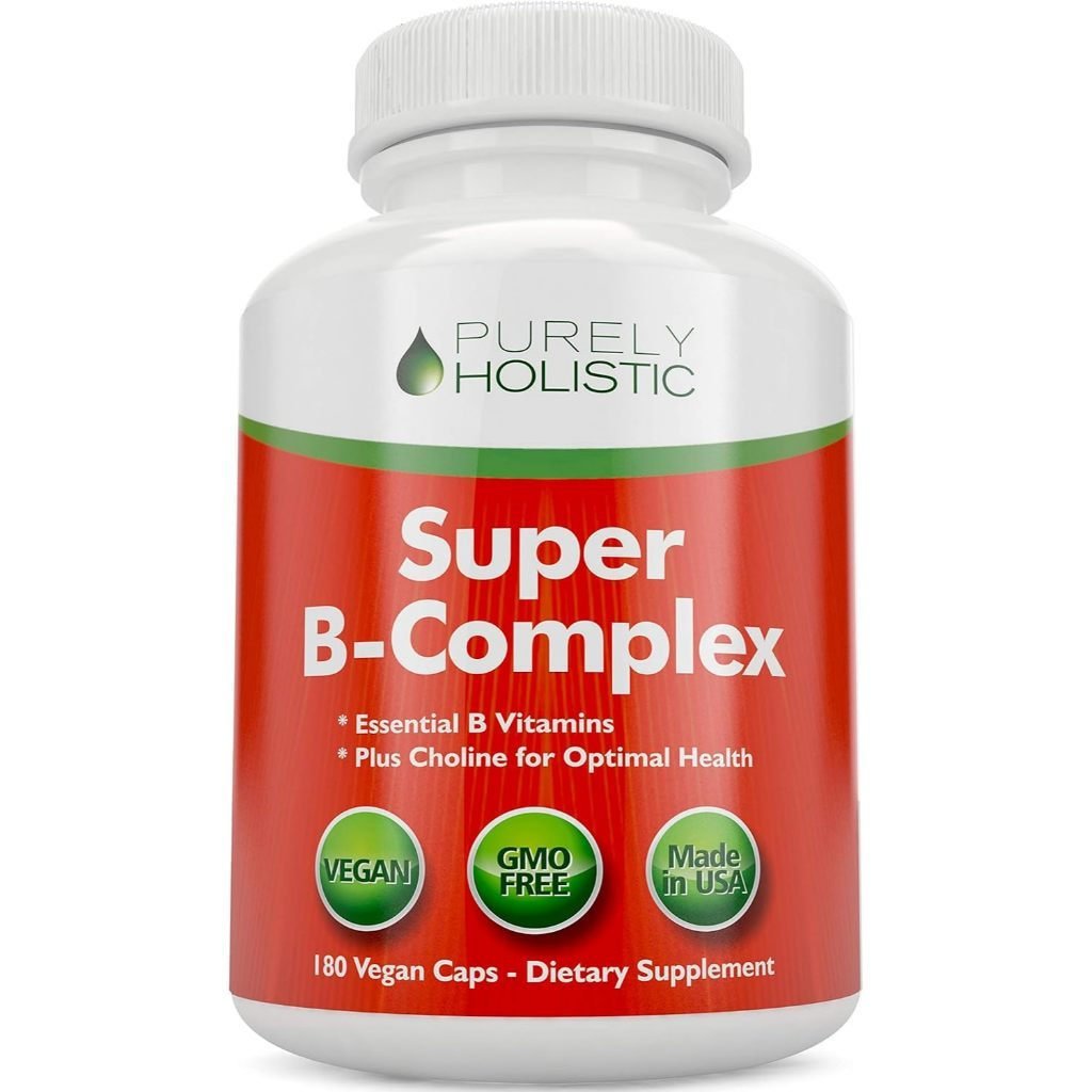 วิตามิน B3, B5, B8, B9 และ B12-B100 Complex, B1, B1, B12-B100 Complex-6 เดือน Supply-Made in USA