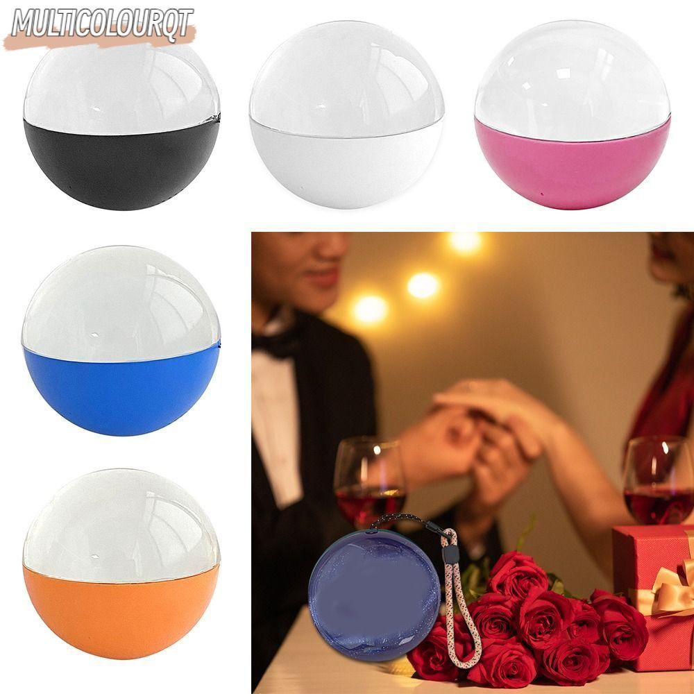 MULTICOLOURQT ลูกบอลคริสตัล, Electronic Screen Effect Video Display Ball, DIY Pixel Display Digital 