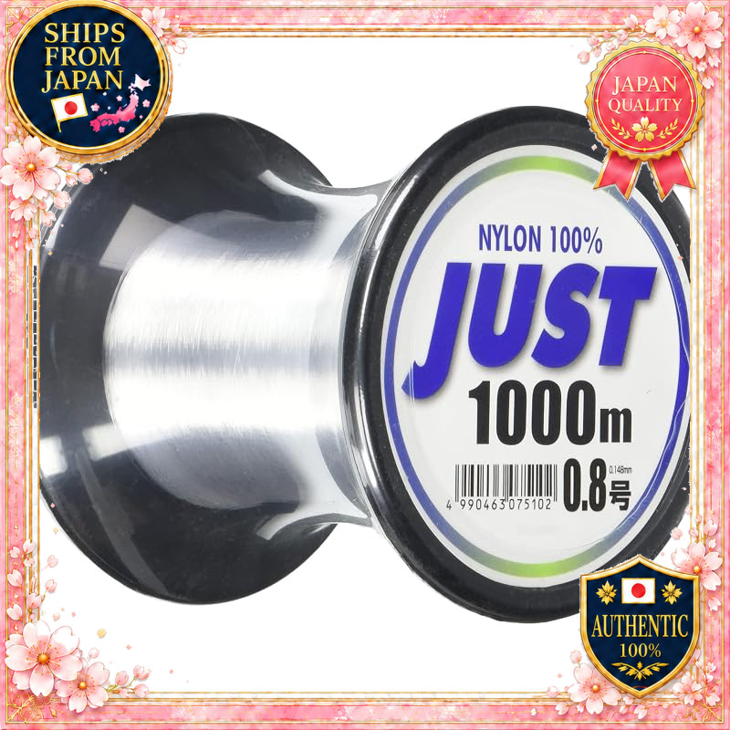 YAMATOYO Nylon Line Just 1000m Clear