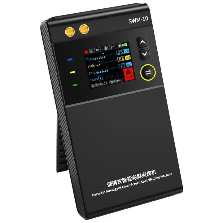 3ES2 คุณภาพสูง WGZX FNIRSI SWM-10 แบบพกพาแบตเตอรี่ Spot DIY Mini เครื่องเชื่อม 18650 แพ็คเครื่องมือ 