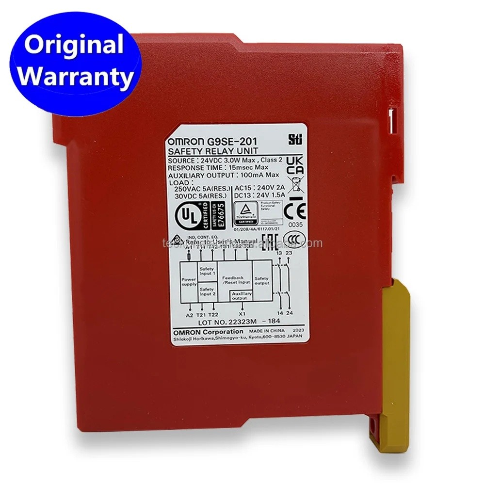 ZHU5 ลดราคา hot new Safety Relay Unit DC24 24VDC G9SE-201